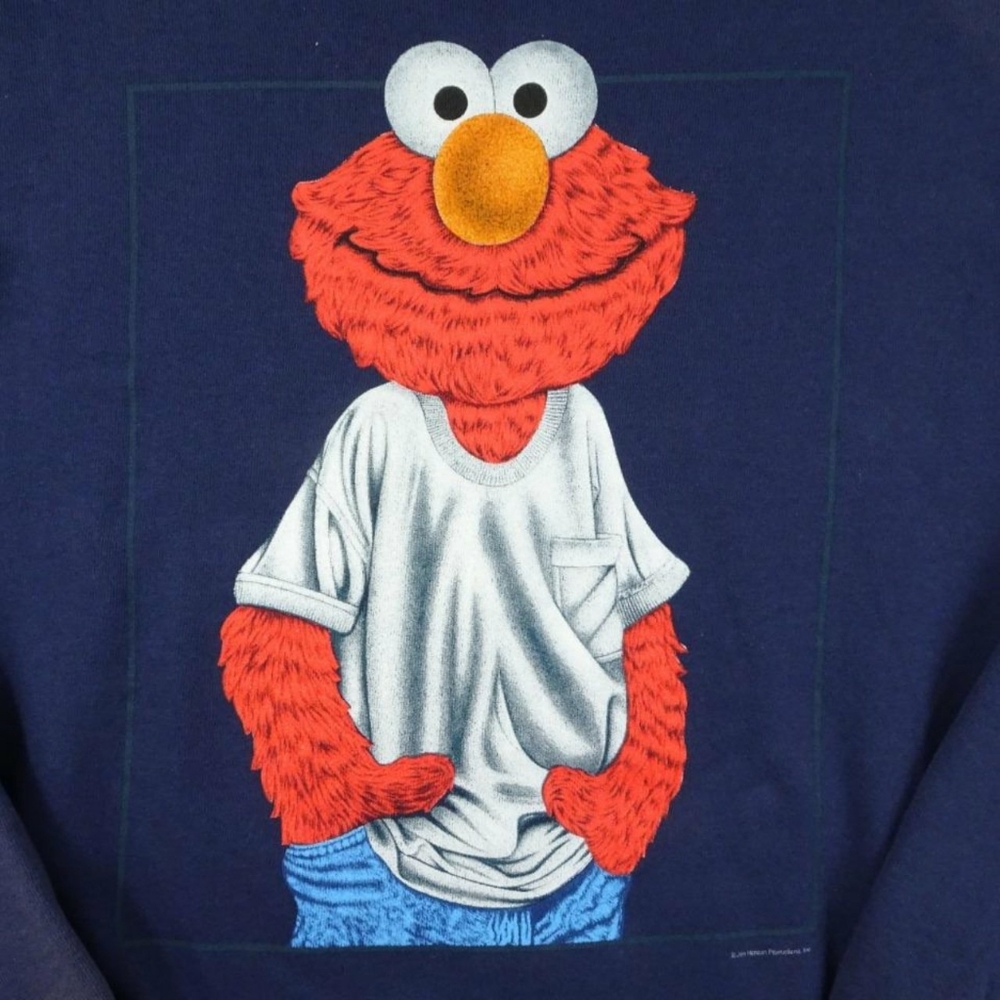NWT vintage 90s Sesame St Elmo crewneck - Picture 4 of 4
